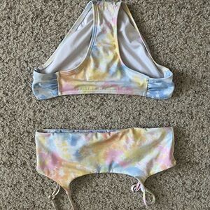 Billabong Colorful Tie-Dye Bikini Set